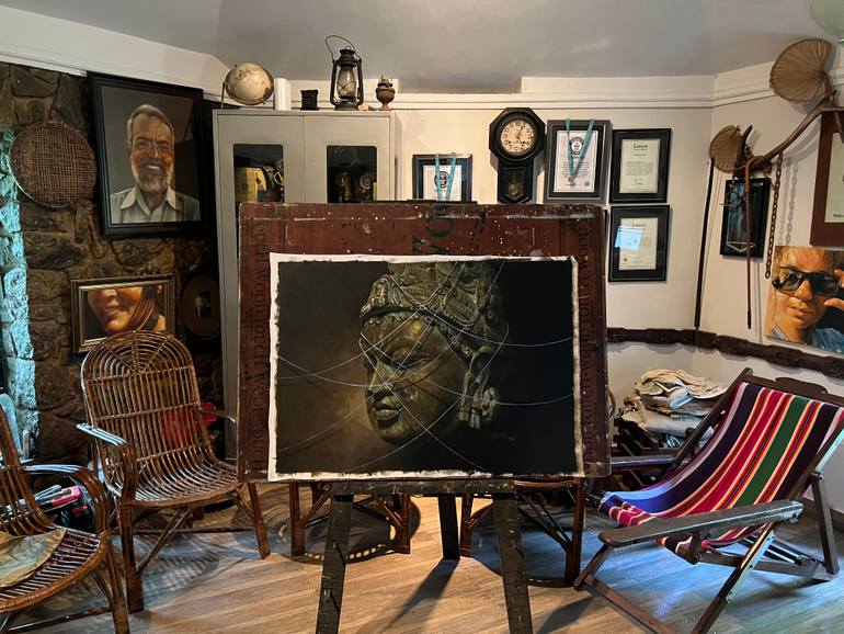 Original Other Religion Painting by Rajasekharan Parameswaran