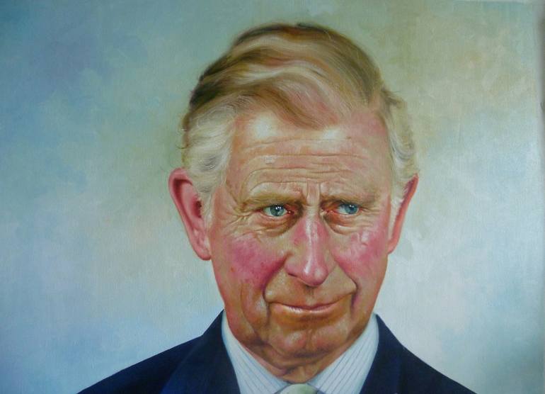 Prince Charles Painting by Rajasekharan Parameswaran Saatchi Art