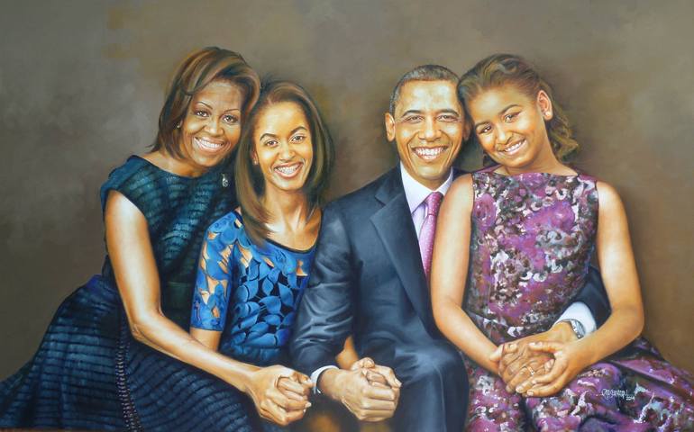 barack obama and family