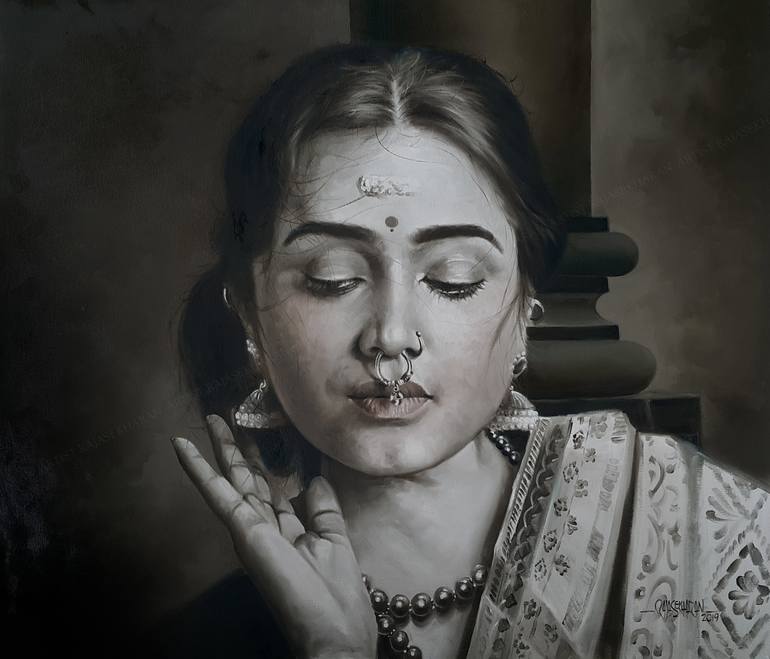 Original  Painting by rajasekharan parameswaran