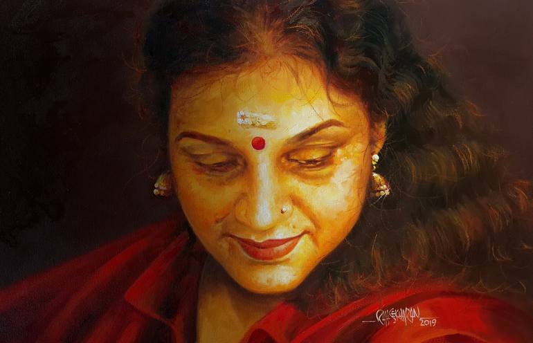 Original  Painting by rajasekharan parameswaran