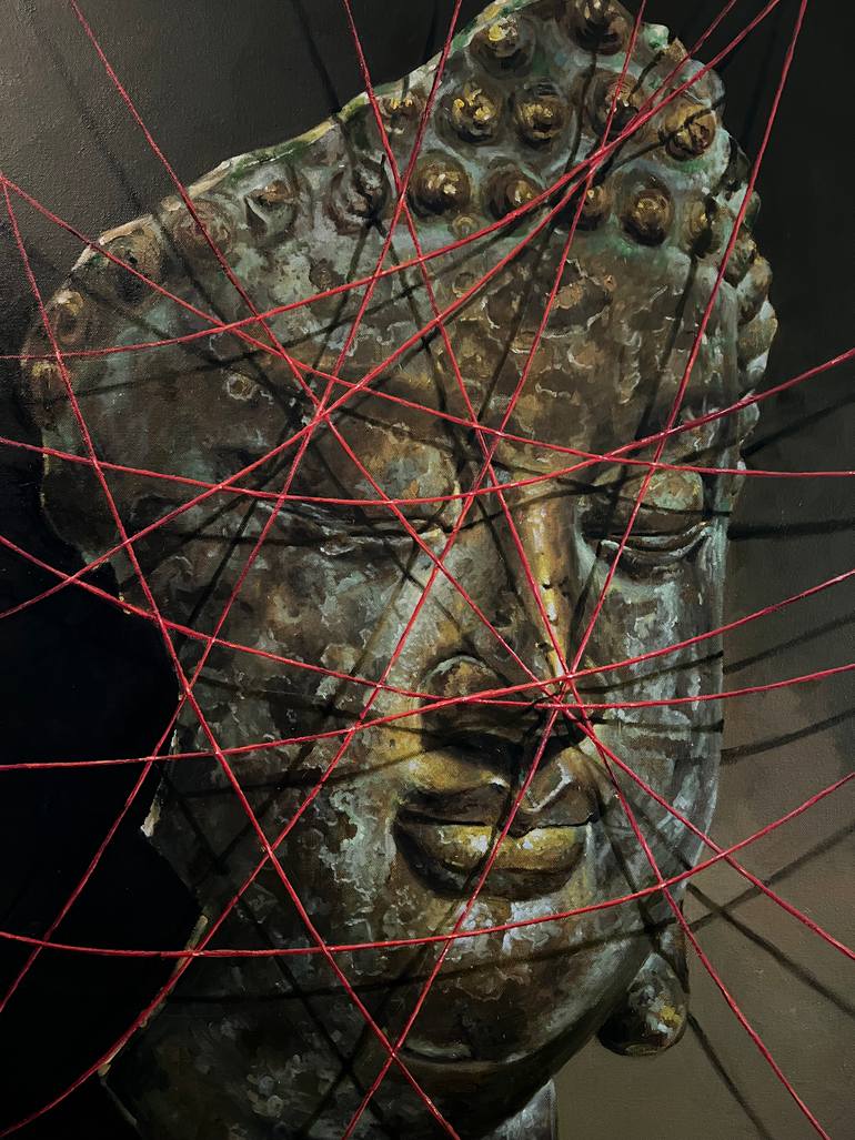 Original Figurative Religion Painting by Rajasekharan Parameswaran