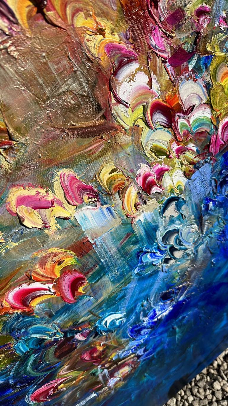 Original Abstract Painting by Victoria Horkan