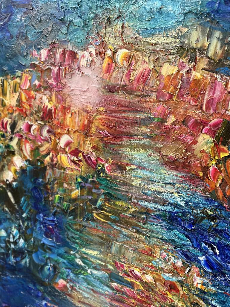 Original Abstract Painting by Victoria Horkan