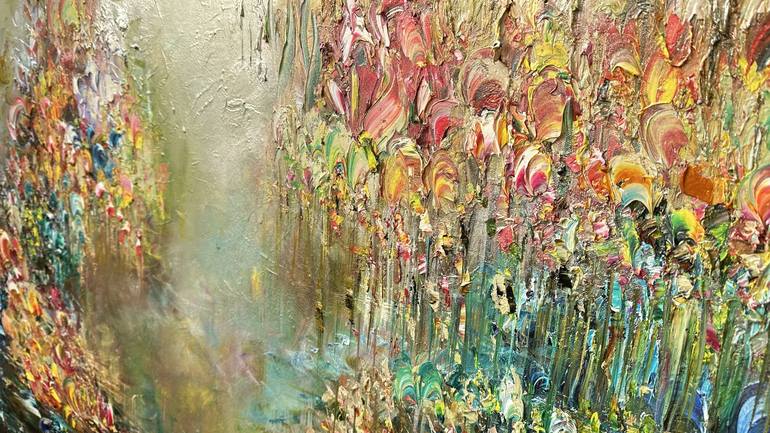 Original Abstract Painting by Victoria Horkan