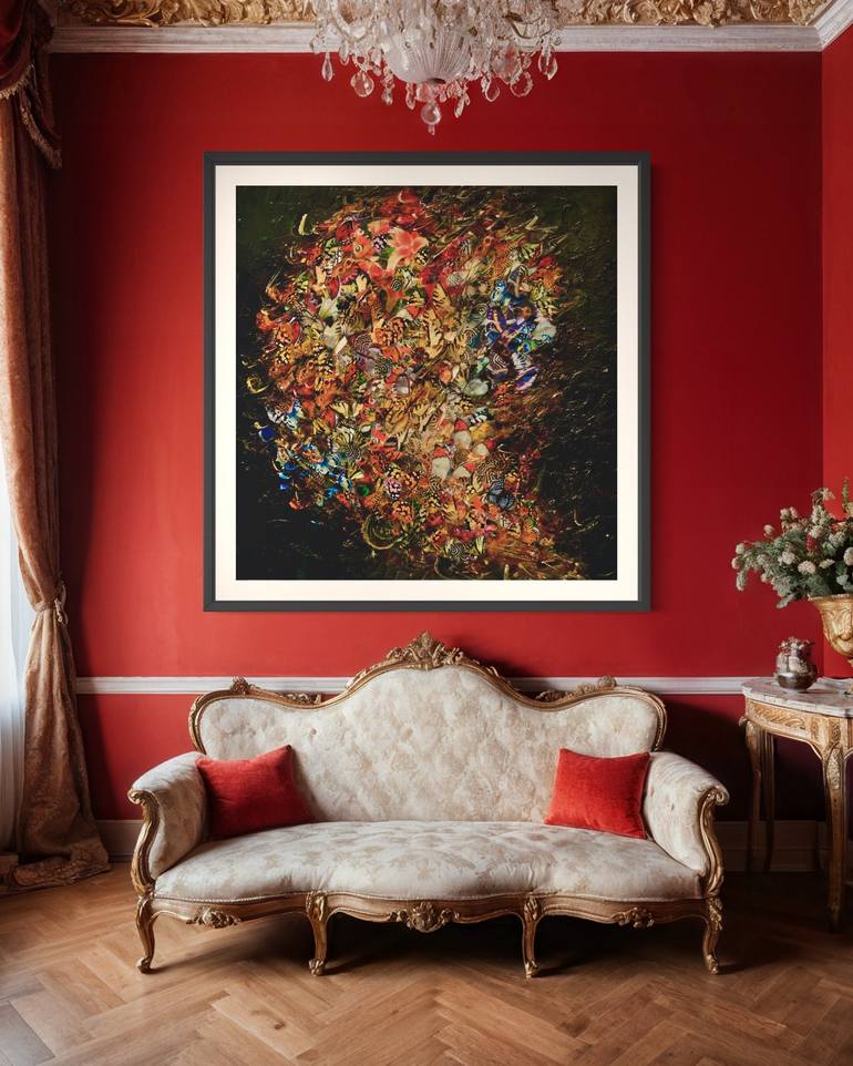 Original Abstract Expressionism Nature Painting by Victoria Horkan