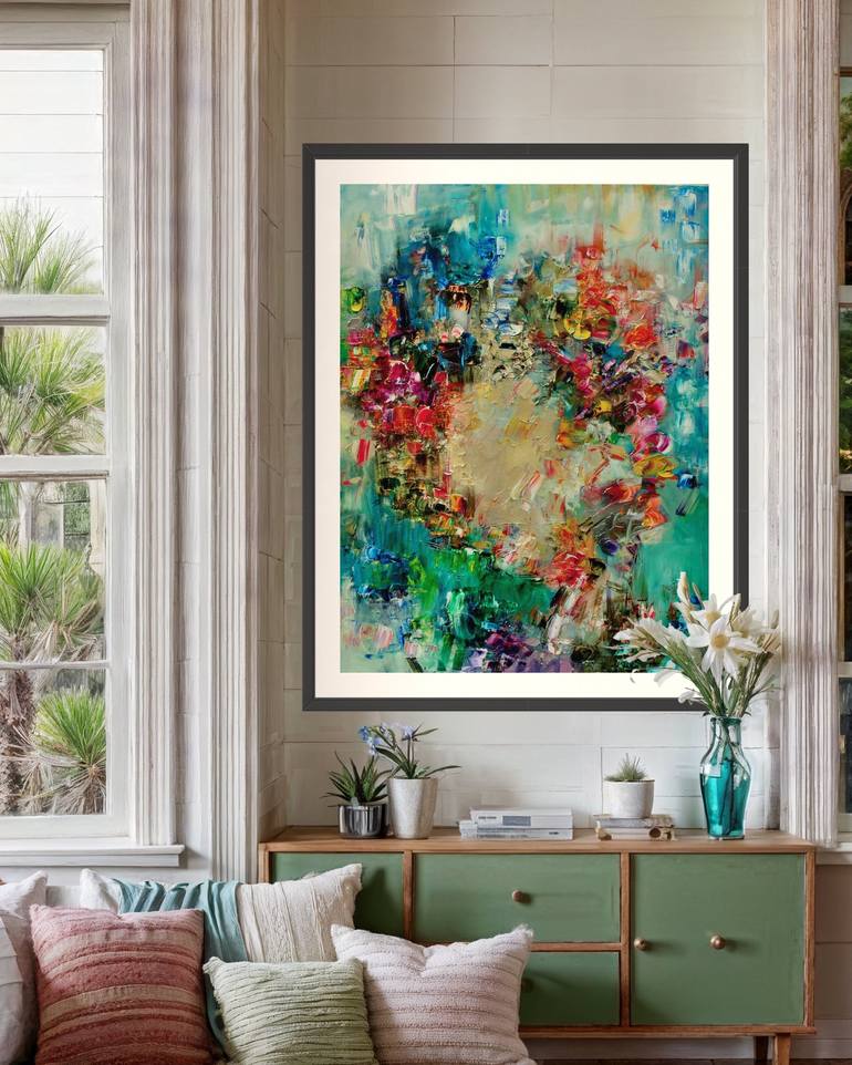 Original Abstract Painting by Victoria Horkan