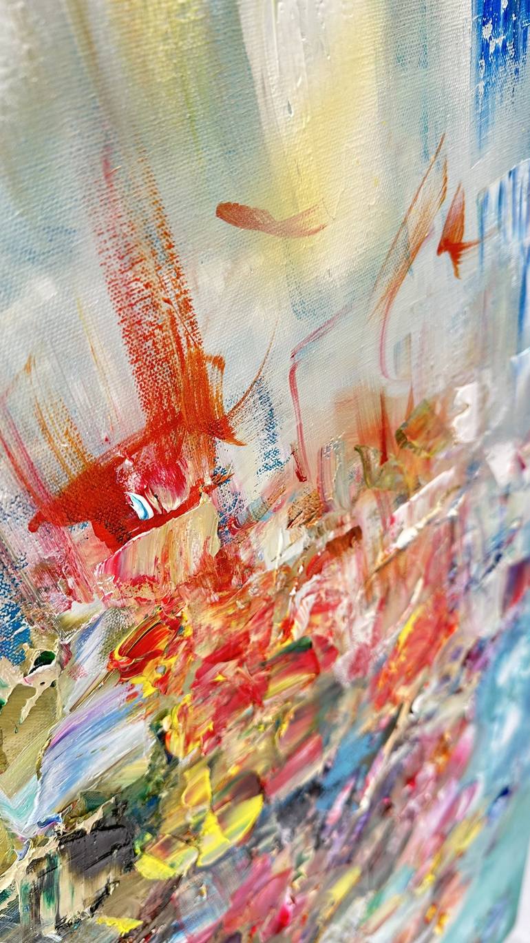 Original Abstract Painting by Victoria Horkan