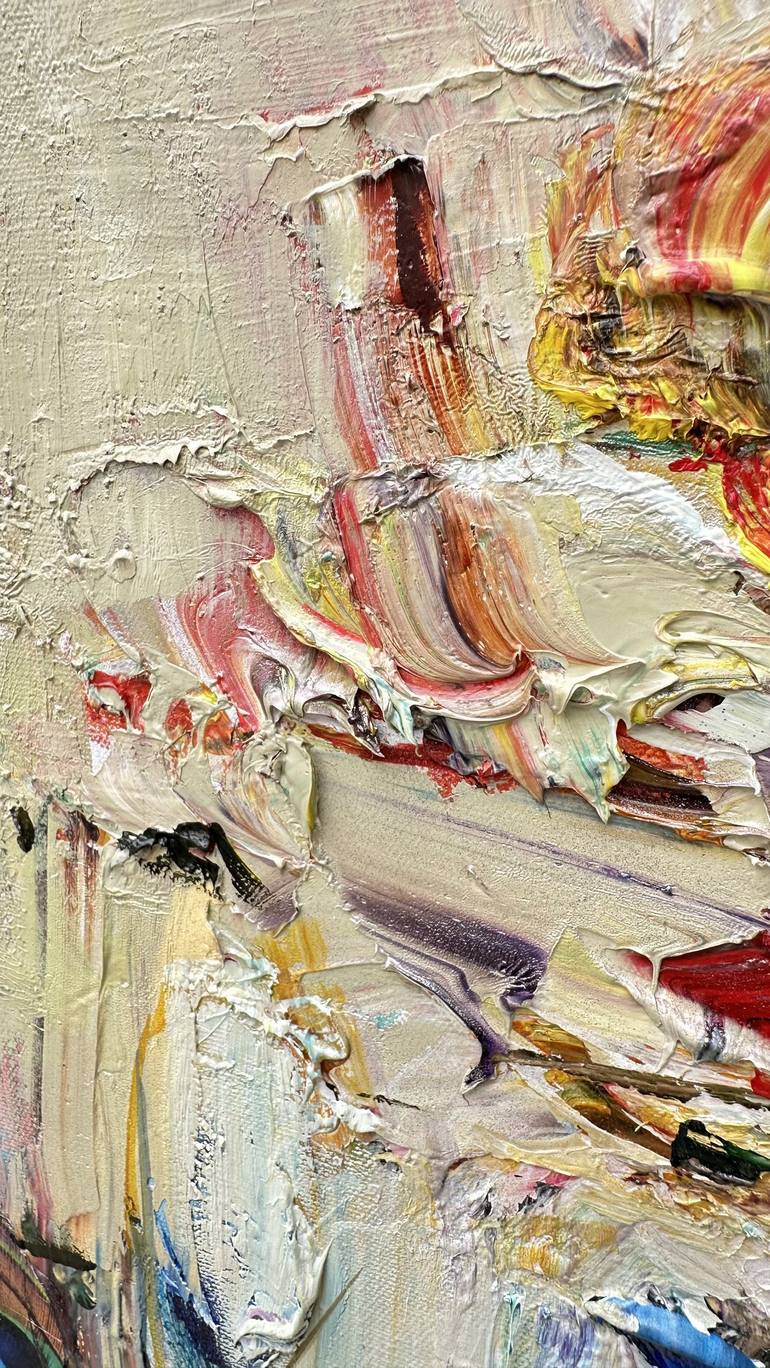 Original Abstract Painting by Victoria Horkan