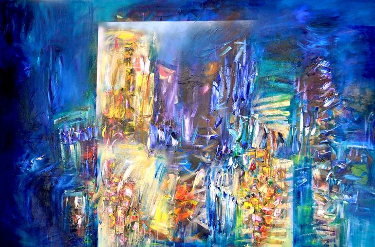 Original Abstract Painting by Victoria Horkan