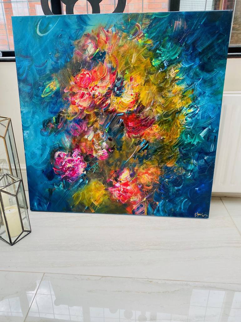 Original Abstract Painting by Victoria Horkan