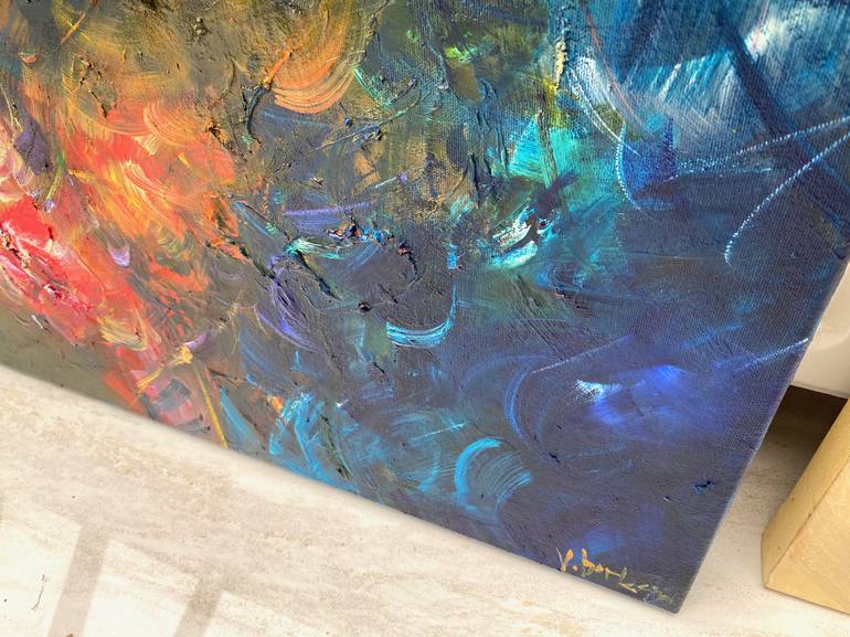 Original Abstract Painting by Victoria Horkan