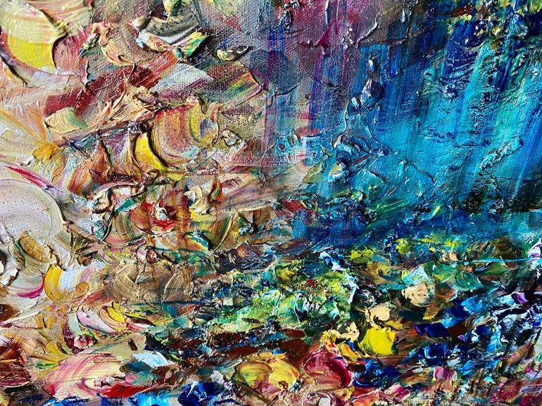 Original Abstract Nature Painting by Victoria Horkan