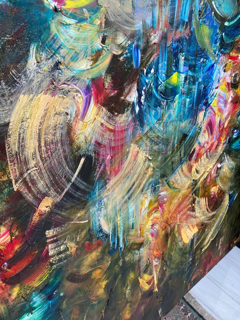 Original Abstract Painting by Victoria Horkan