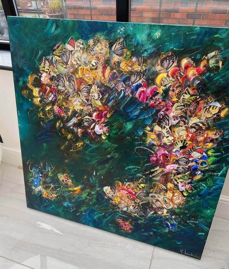 Original Abstract Painting by Victoria Horkan