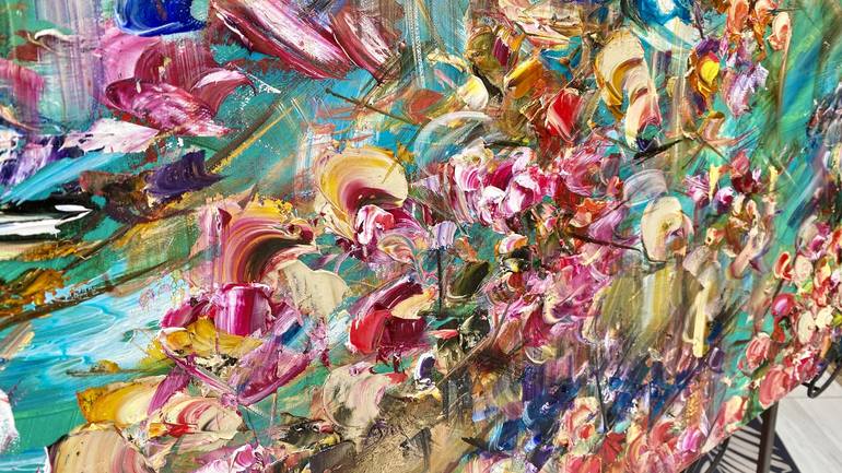 Original Abstract Painting by Victoria Horkan