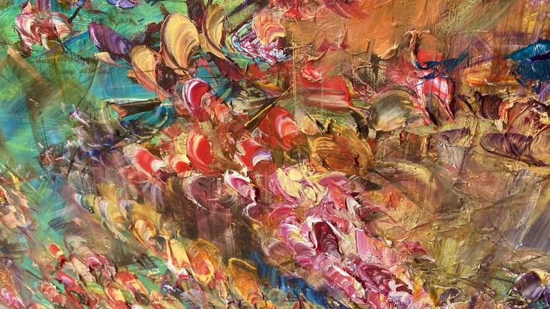 Original Abstract Painting by Victoria Horkan