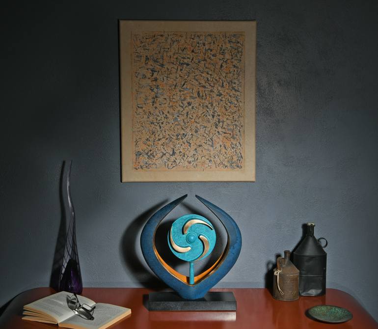 Original Abstract Sculpture by Philip Hearsey