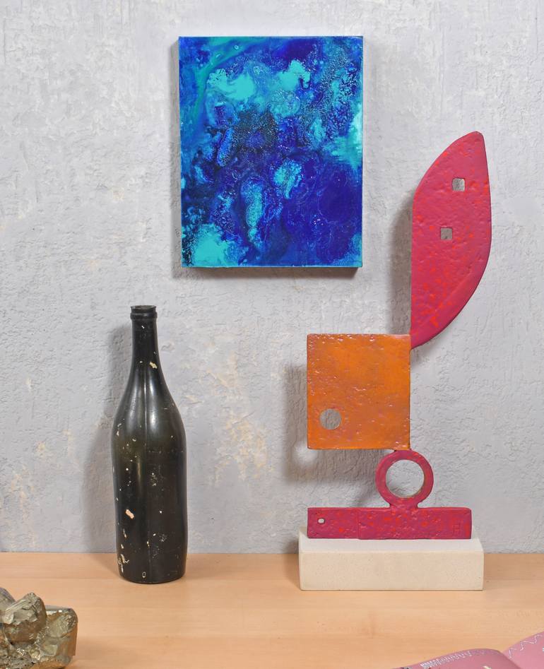 Original Abstract Expressionism Abstract Sculpture by Philip Hearsey