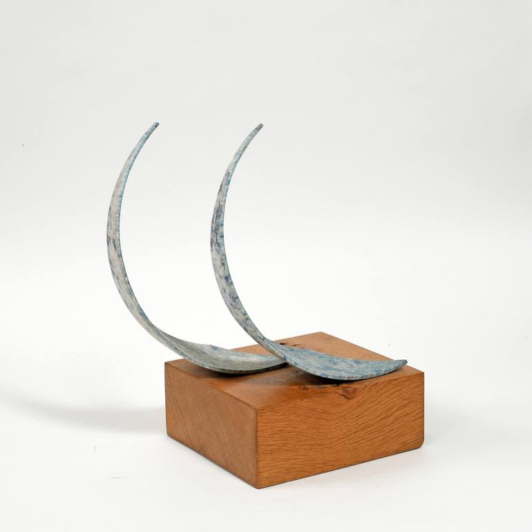 Original Abstract Geometric Sculpture by Philip Hearsey