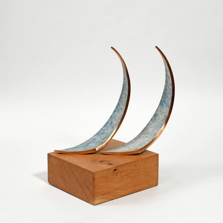 Original Abstract Geometric Sculpture by Philip Hearsey