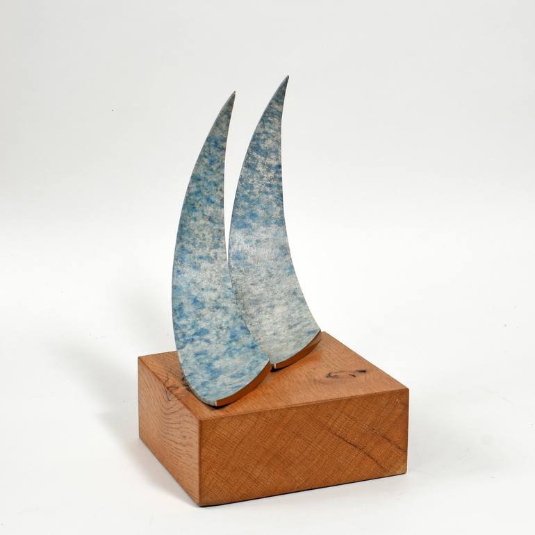 Original Abstract Geometric Sculpture by Philip Hearsey