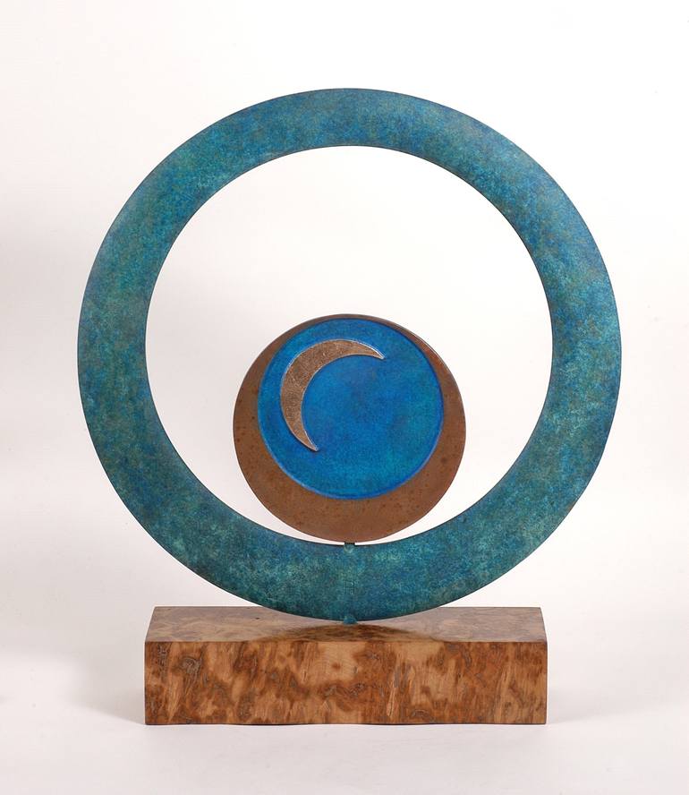 Original Abstract Time Sculpture by Philip Hearsey