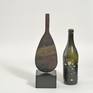 Flask Bronze sculpture on a slate composite base