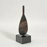 Flask Bronze sculpture on a slate composite base