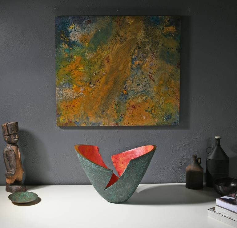 Original Abstract Sculpture by Philip Hearsey