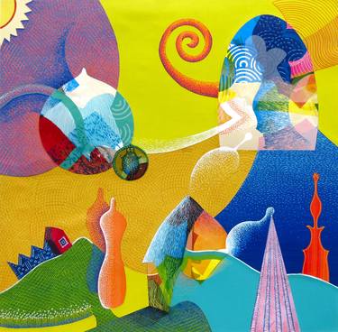 Print of Figurative Fantasy Collage by Sofia Ramselaar
