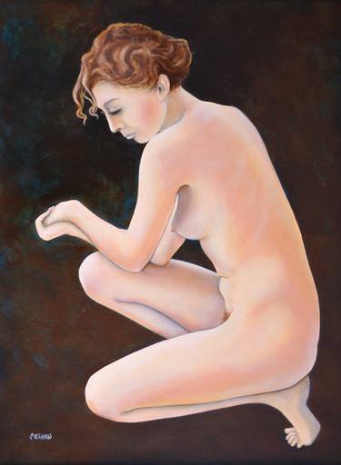 Print of Nude Paintings by Tom morgan
