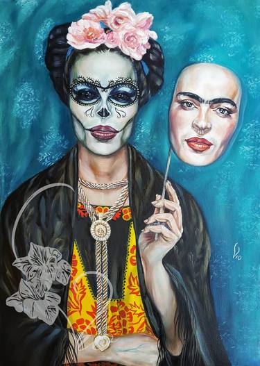 Original Surrealism Celebrity Paintings by Violetta Tar