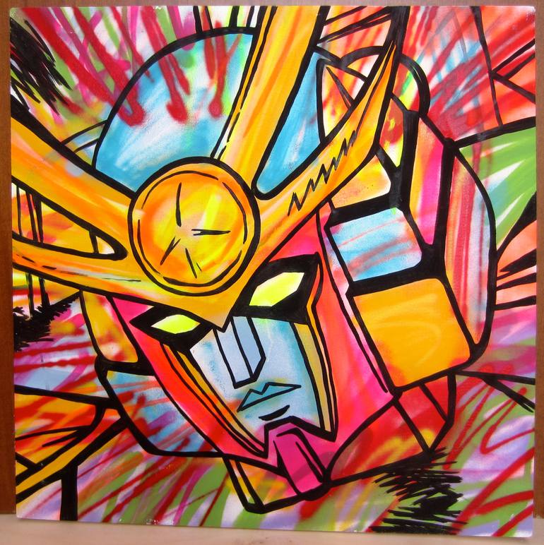 Original Illustration Cartoon Painting by Marco De Barba