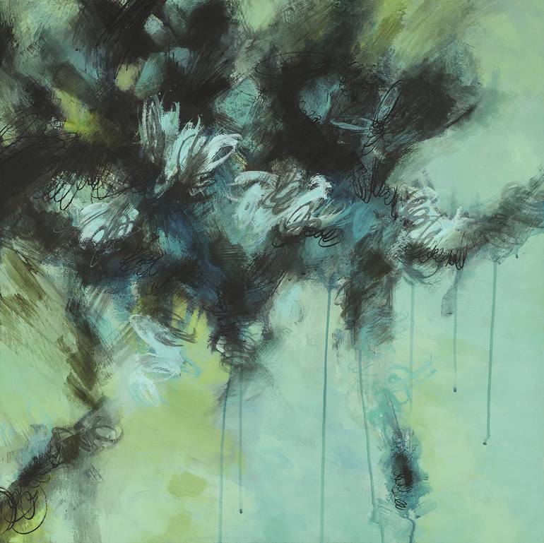 Worry Is A Misuse Of Imagination Painting by Laurel Swenson | Saatchi Art