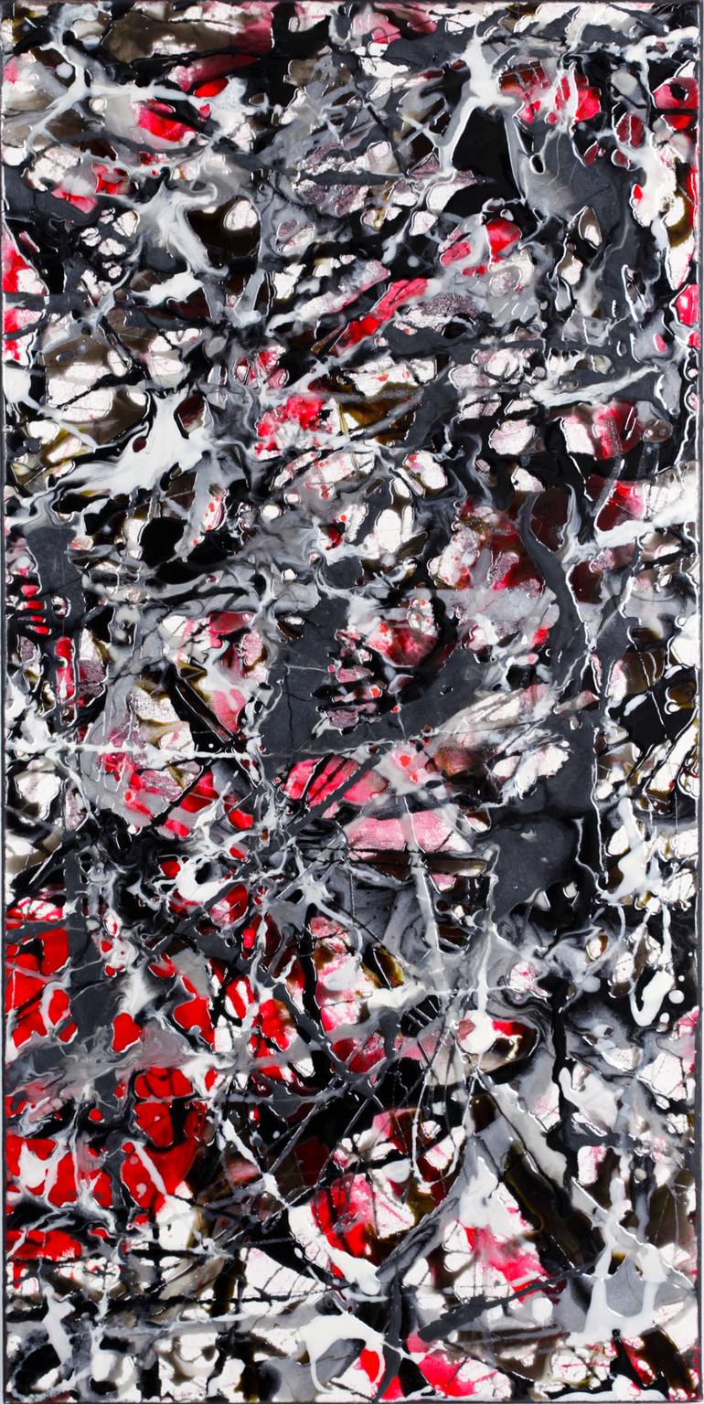 Original Abstract Expressionism Abstract Painting by Jane Biven