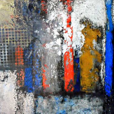 Original Street Art Abstract Paintings by Jane Biven