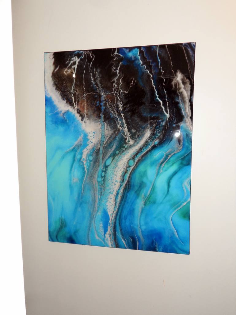 Original Abstract Expressionism Abstract Painting by Jane Biven