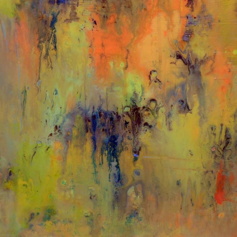 Print of Abstract Expressionism Abstract Paintings by Jane Biven