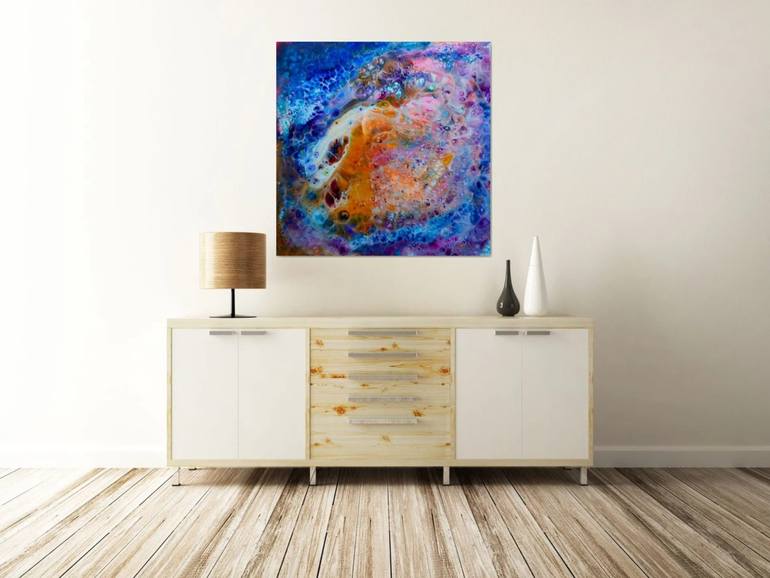 Original Abstract Painting by Jane Biven