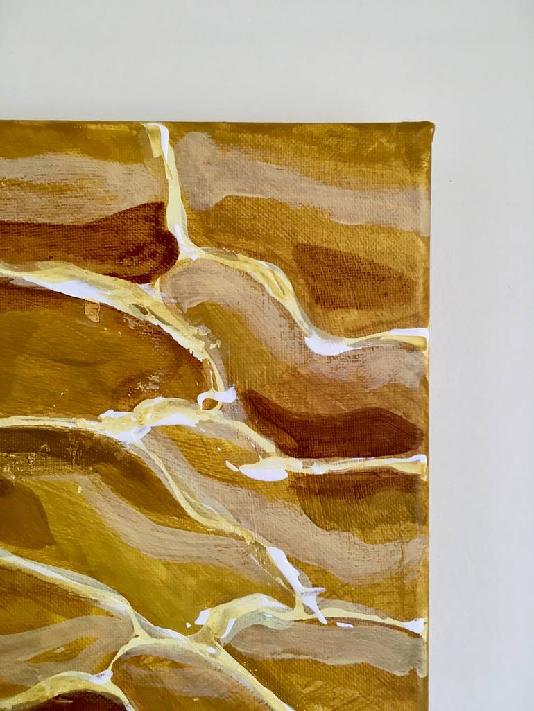 Original Abstract Water Painting by Lesley Allan