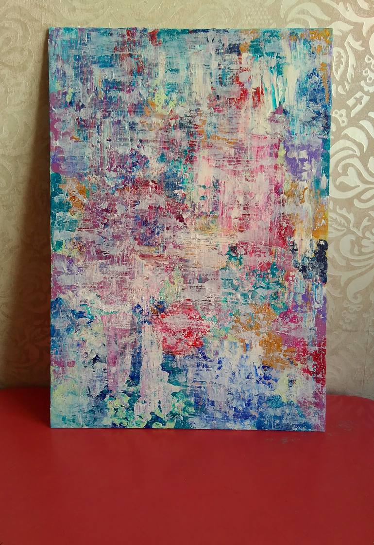 Original Abstract Painting by Larisa Siverina