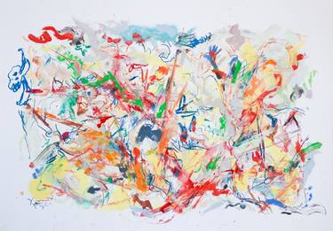 Saatchi Art Artist Armand Brac; Paintings, “Explosion in the sky” #art