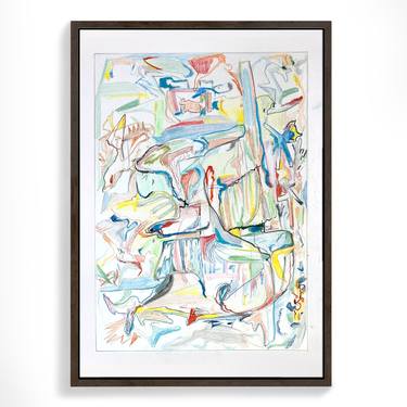 Original Abstract Drawings by Armand Brac