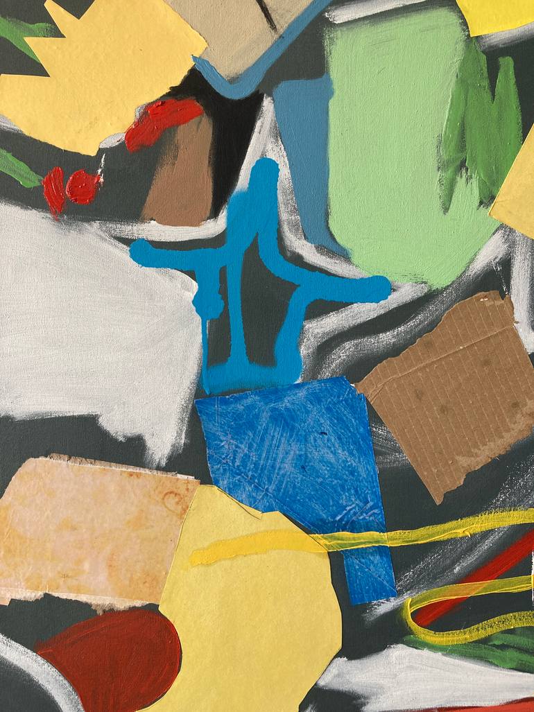 Original Abstract Expressionism Abstract Painting by Armand Brac