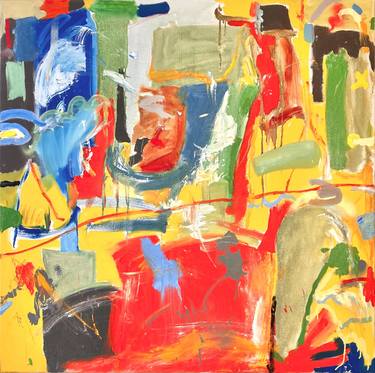 Original Abstract Expressionism Abstract Paintings by Armand Brac