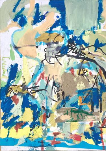 Original Abstract Expressionism Abstract Paintings by Armand Brac