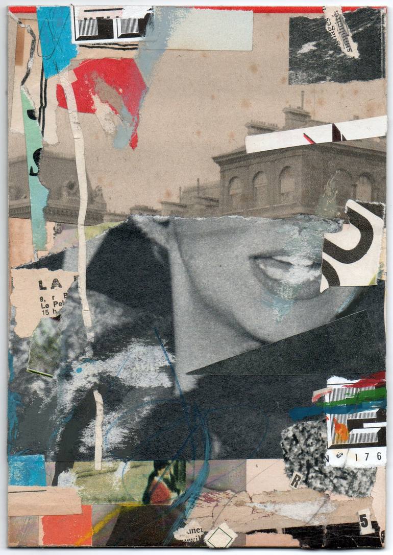 Les toits de Paris Collage by Armand Brac | Saatchi Art