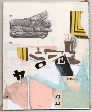 Original Abstract Culture Collage by Armand Brac