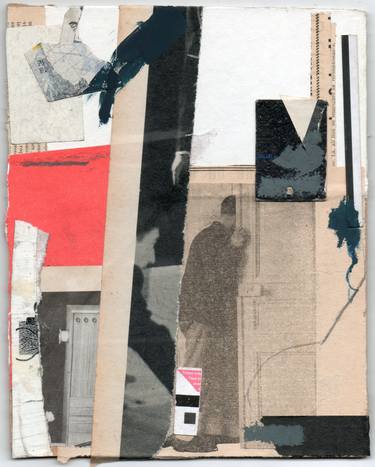 Original Abstract Men Collage by Armand Brac